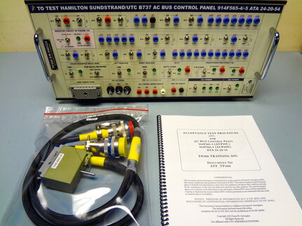  TESTER, P/N TP300, B737 AC BUS CONTROL PANEL. PURCHASE INCLUDES CABLE C300 AND TRAINING TEST PROCEDURE. (ATP)