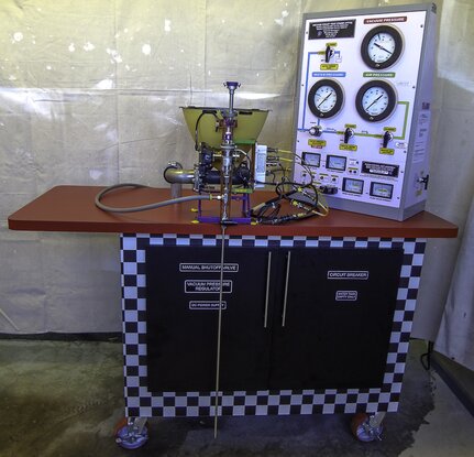 Our newest Version of TP796, as used for Testing  Boeing 15800-XX Series Toilets. This Tester is FAA Approved via FAA Form 8110-3.