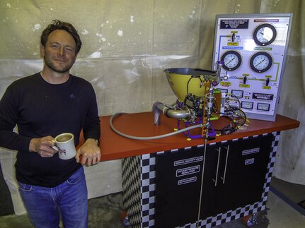 Our newest Version of TP796, as used for Testing Boeing 15800-XX Series Toilets. This Tester is FAA Approved via FAA Form 8110-3.